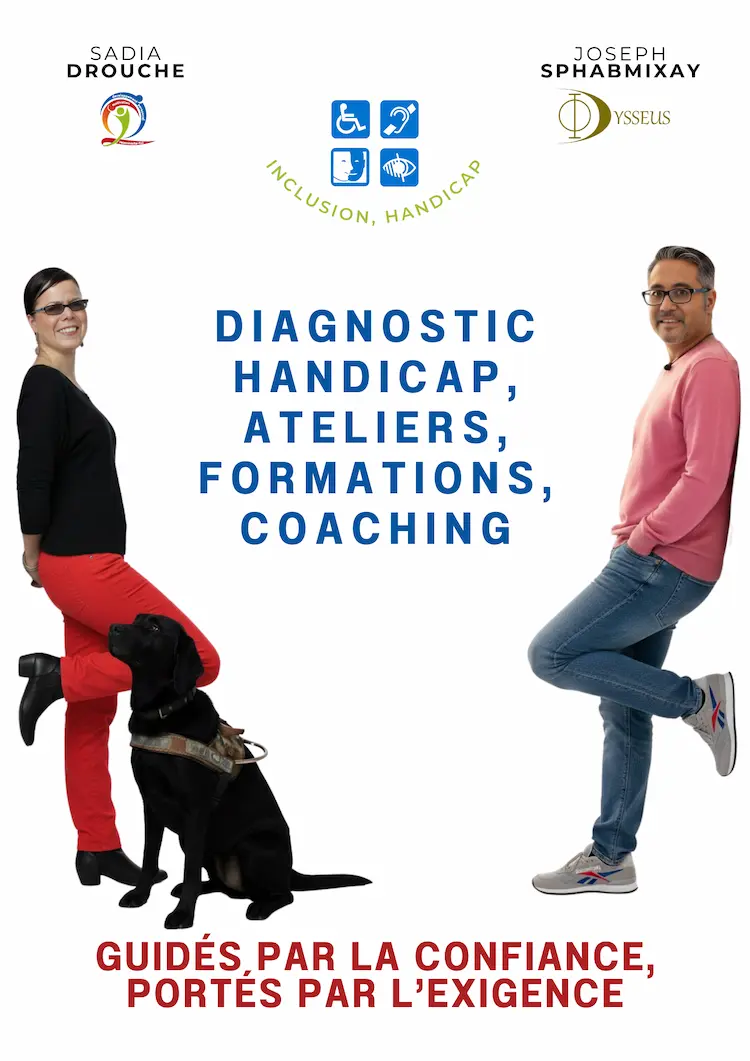 Illustration du parcours Handicap et Inclusion, formation organisée par Jo et Sadia